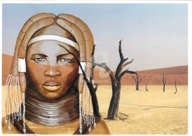 "Namibie" başlıklı Dijital Sanat Marion Auger tarafından, Orijinal sanat