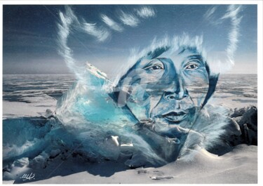 Arts numériques intitulée "Sibérie" par Marion Auger, Œuvre d'art originale