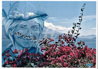 Peinture intitulée "Guatemala quiché" par Marion Auger, Œuvre d'art originale, Acrylique