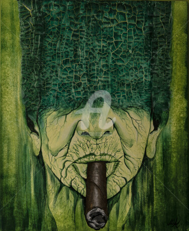 Картина под названием "PACHA MAMA" - Marion Auger, Подлинное произведение искусства, Акрил Установлен на Деревянная рама для…