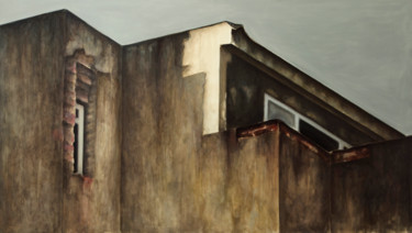 Peinture intitulée "CS 1.9.89 (2)" par Augustin Razvan Radu, Œuvre d'art originale, Huile Monté sur Châssis en bois