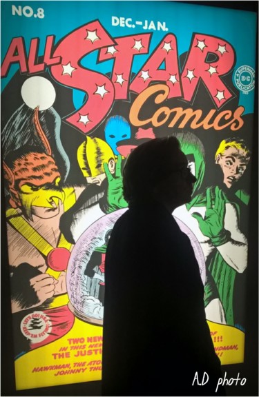 Photographie intitulée "Comics shadow" par Aurelie Deville, Œuvre d'art originale, Photographie numérique