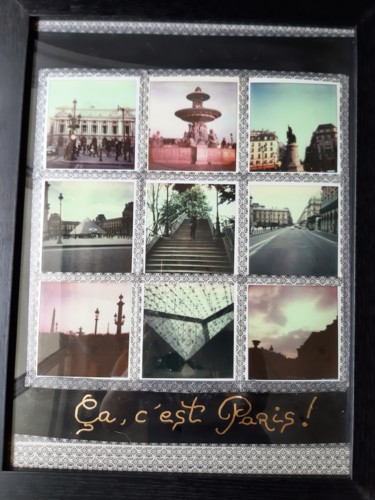 Collages intitulée "Ça, c'est Paris !" par Aurelie Deville, Œuvre d'art originale, Photo montage