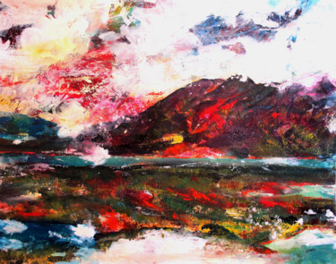 Malerei mit dem Titel "2014-le-sommet-du-t…" von Aurel, Original-Kunstwerk, Öl