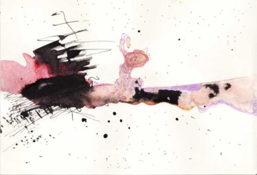 Peinture intitulée "Traversée" par Aurélie Adam (A Fleur de Peau), Œuvre d'art originale
