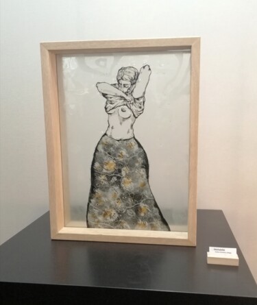 Déshabillé Sculpture titled "Déshabillé" by Aurélie Barroo-Micheletta, Original Artwork, Glass