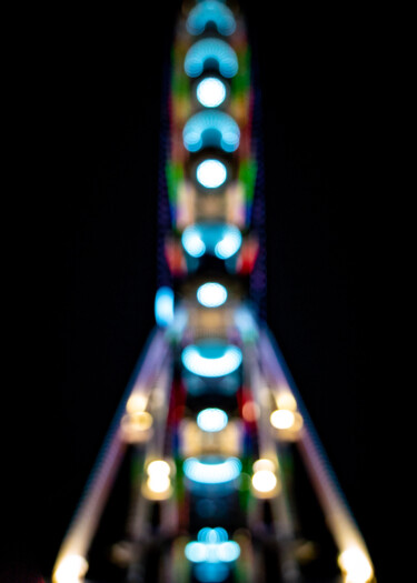 Photographie intitulée "La Grande Roue" par Aurélien Bellido, Œuvre d'art originale, Photographie numérique