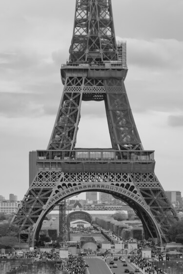 Fotografia intitulada "Tour Eiffel depuis…" por Aurélien Comte, Obras de arte originais, Fotografia digital