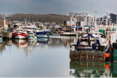 Photographie intitulée "Le port de Port en…" par Aurélien Comte, Œuvre d'art originale, Photographie numérique