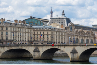 Фотография под названием "Pont du Carrousel" - Aurélien Comte, Подлинное произведение искусства, Цифровая фотография