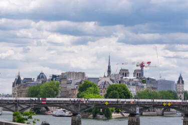 摄影 标题为“Pont des Arts” 由Aurélien Comte, 原创艺术品, 数码摄影