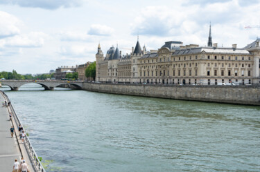 Fotografia intitolato "Pont au Change" da Aurélien Comte, Opera d'arte originale, Fotografia digitale