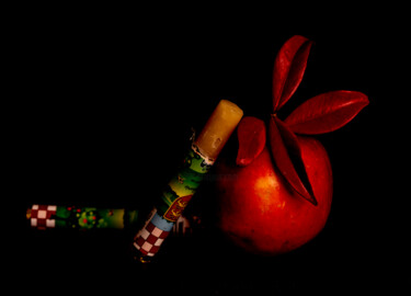 Fotografia intitulada "Sucre de pomme" por Aurélien Comte, Obras de arte originais, Fotografia digital