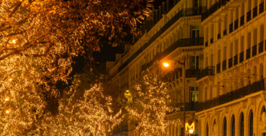 摄影 标题为“Lumière dorée. Paris” 由Aurélien Comte, 原创艺术品, 数码摄影
