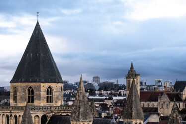 Photographie intitulée "Verticales" par Aurélien Comte, Œuvre d'art originale, Photographie numérique