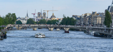 Photographie intitulée "Vue depuis le pont…" par Aurélien Comte, Œuvre d'art originale, Photographie numérique