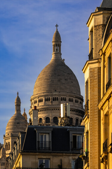 Фотография под названием "Sacré Coeur depuis…" - Aurélien Comte, Подлинное произведение искусства, Цифровая фотография