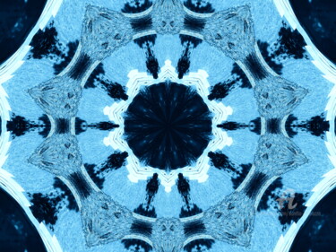 Digital Arts titled "Kaleidoscope eye" by Aurelio Nicolazzo, Original Artwork, Digital Painting