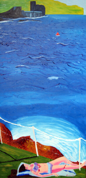 Peinture intitulée "Madeira" par Aurelio Nicolazzo, Œuvre d'art originale, Huile