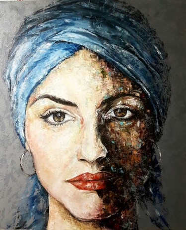 Painting titled "Luciana" by Aurora Immacolata, Original Artwork