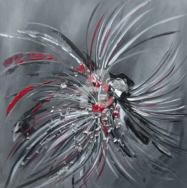 Painting titled "En Amour 50x50 acry…" by Aurore Franc, Original Artwork, Acrylic