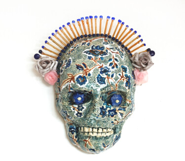 Le pardon des fleurs Sculpture intitulée "Le pardon des fleurs" par Aurore Lanteri, Œuvre d'art originale, Aquarelle