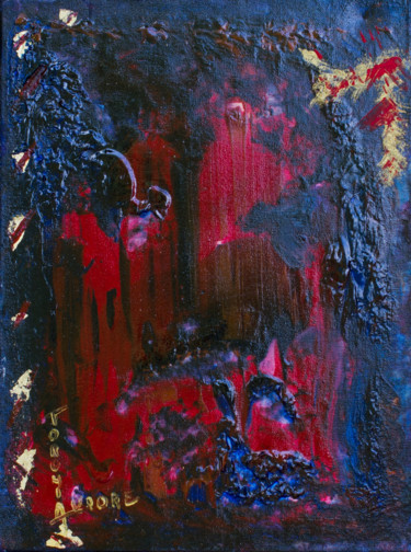 Peinture intitulée "Rien que du rouge (…" par Aurore Torchia, Œuvre d'art originale, Autre