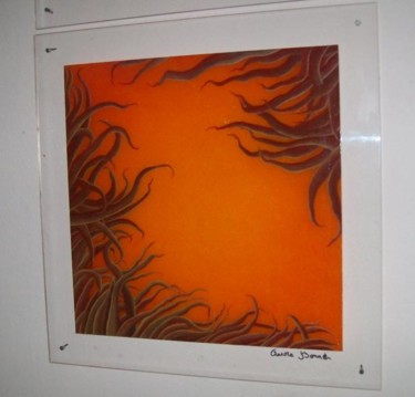 Painting titled "Coraline" by Aurore Bonnet, Original Artwork, Oil