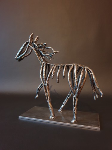 雕塑 标题为“Era” 由Sandrine Plumard, 原创艺术品, 金属