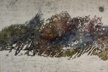 Картина под названием "Белое поле" - Александр Беляев, Подлинное произведение искусства, Другой