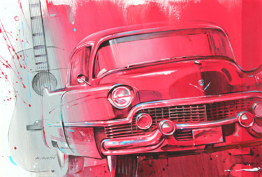 Cadillac Fleetwood 60 Digital Arts titled "Cadillac Fleetwood…" by Ilya Avakov, Original Art, 2D Digital Work