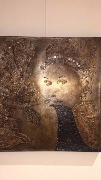 Peinture intitulée "« Audrey »" par Murielle Beauvilain, Œuvre d'art originale, Acrylique