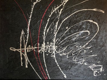 "Signature" başlıklı Tablo Murielle Beauvilain tarafından, Orijinal sanat, Akrilik