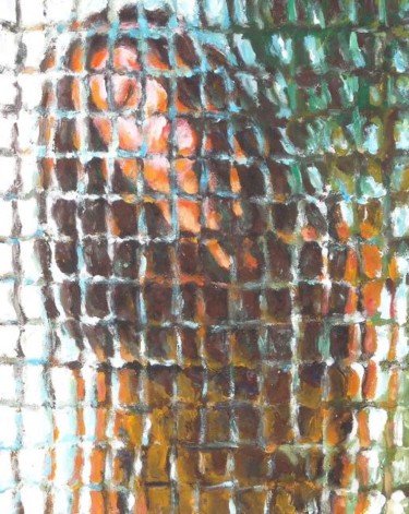 Pittura intitolato "Bozza Modella" da Paolo Avanzi, Opera d'arte originale, Olio