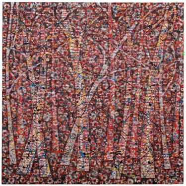 Картина под названием "THE FOREST" - Andre Van Der Kerkhoff, Подлинное произведение искусства, Акрил