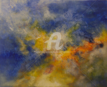 Peinture intitulée "MOOVING 2" par Jenny Avenel, Œuvre d'art originale, Huile