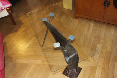 Diseño titulada "Table basse design" por Gerg, Obra de arte original, Mueble
