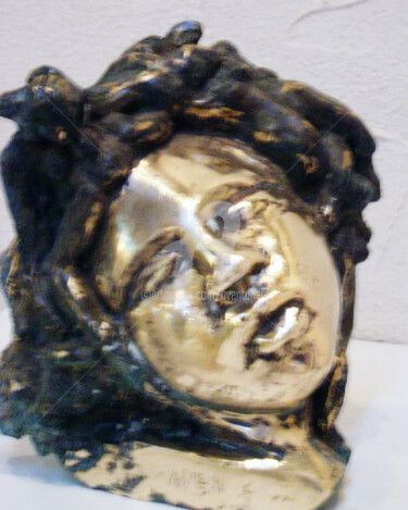 Sculptuur getiteld "FANTASME" door Aventuriero, Origineel Kunstwerk, Bronzen