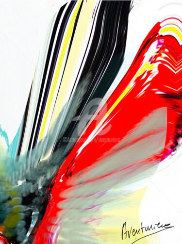 Digital Arts titled "Papillon" by Aventuriero, Original Artwork, 2D Digital Work