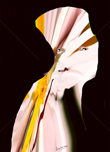 Digital Arts titled "JE SUIS SNOBE" by Aventuriero, Original Artwork, 2D Digital Work