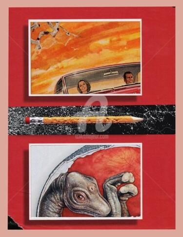 Collages titled "evolution in perspe…" by C Avery, Original Artwork