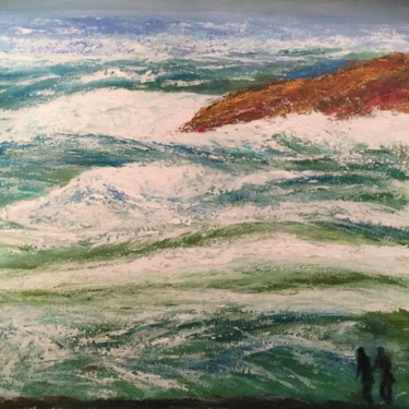 Peinture intitulée "Contre vents et mar…" par Anne Vignau, Œuvre d'art originale