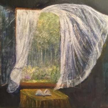 Peinture intitulée "Coup de vent" par Anne Vignau, Œuvre d'art originale, Acrylique