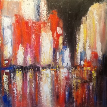 Painting titled "Délires" by Anne Vignau, Original Artwork, Acrylic