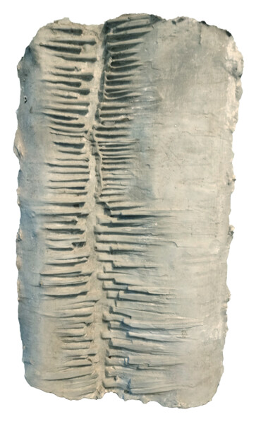 Escultura titulada "Grey concrete work 2" por Ilana Aviv, Obra de arte original, Hormigón