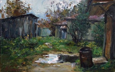 Malerei mit dem Titel "Октябрь пришел / Oc…" von Aleksandr Smirnov, Original-Kunstwerk, Öl