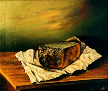 Pintura intitulada "The Bread. Хлеб" por Vladimir Abaimov, Obras de arte originais, Óleo