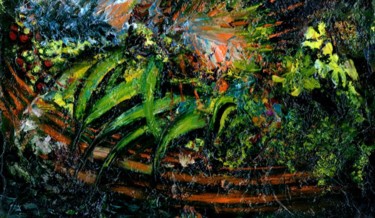 Pittura intitolato "Aloe. Алоэ" da Vladimir Abaimov, Opera d'arte originale, Olio