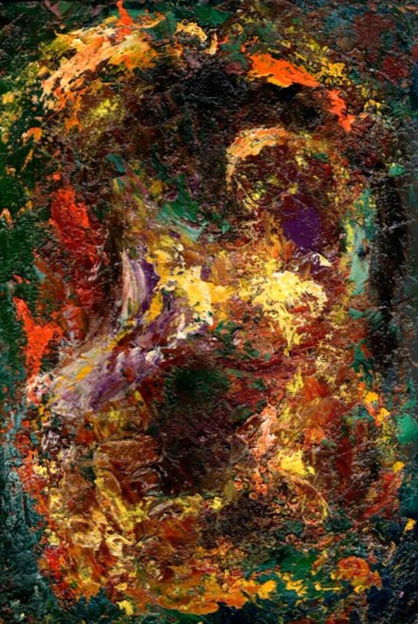 Pittura intitolato "Love Message. Любов…" da Vladimir Abaimov, Opera d'arte originale, Olio