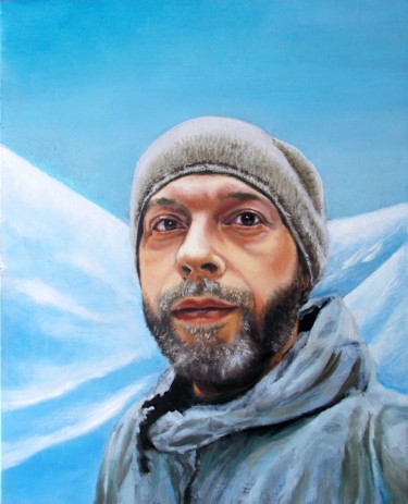 Pintura titulada "Portrait of the Son…" por Vladimir Abaimov, Obra de arte original, Oleo